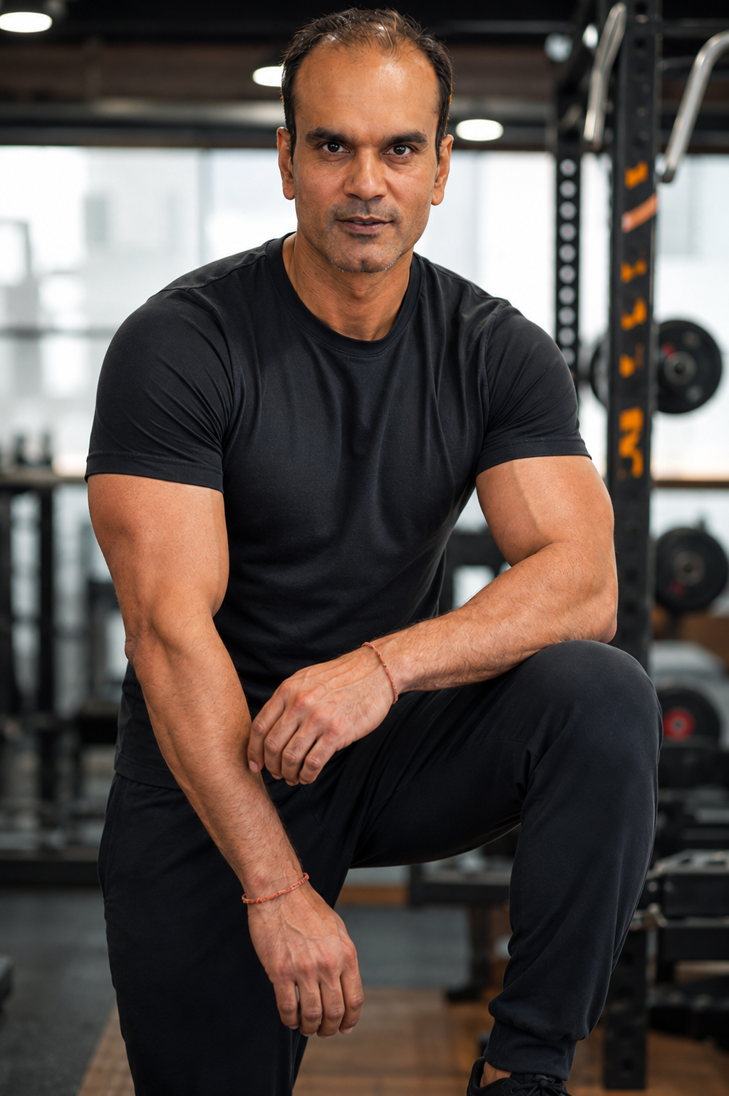 Santosh Kumar, physiotherapist and certified fitness trainer